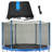 Machrus Upper Bounce Trampoline Enclosure Net, Fits 7.5' Round Frame, Using 6 Straight Poles