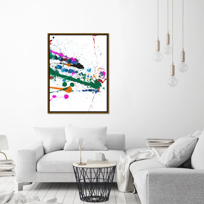 Winding Colors X Painting by Danielle Davis, Glass Coat