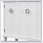 Armoire Mandschuric simple et simple en placage de bois massif Fraxinus-1007048506