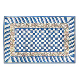 Truly Royal Check Washable Rug