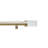 DKNY Liam Steel Curtain Hardware Accessory Matte Gold-98226344