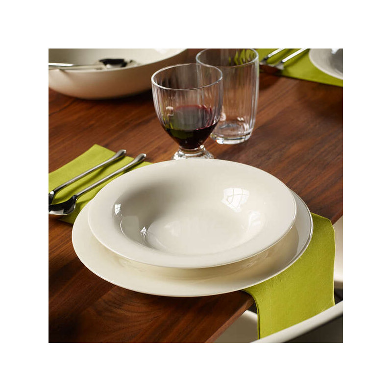 Villeroy & Boch New Cottage Basic Round 4 Piece Place Setting, White
