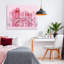 Toile rose pastel, par Nina Jacobs-1932543974