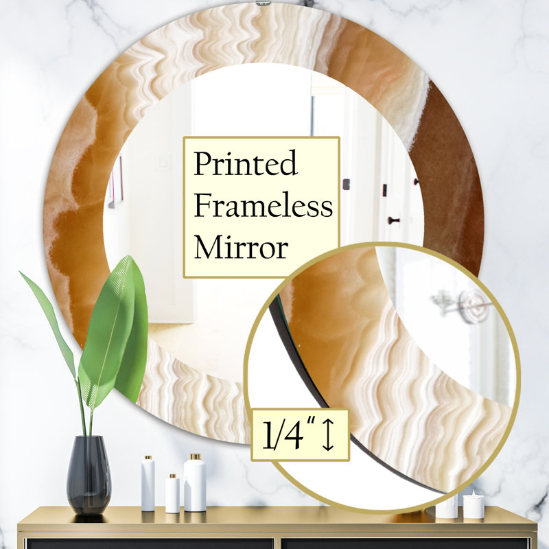 Miroir d'appoint Marode Geode 18, H 23,6 po x l 23,6 po