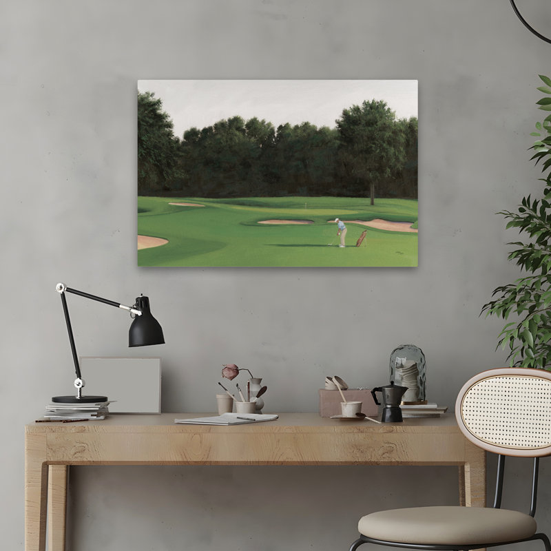 The Fairway II - Club de golf figuratif, H 24 po x l 16 po
