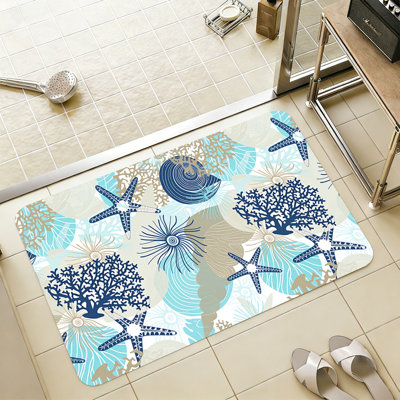 Tapis de bain minces antidérapants lavables à la machine