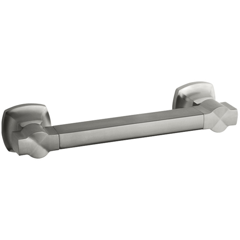 Margaux Grab Bar, Brushed Stainless, 12"W