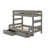 Decimus Kids Twin Over Full Bunk Bed with Drawers-11323602