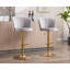 Ludka Swivel Adjustable Height Stool-1538906983