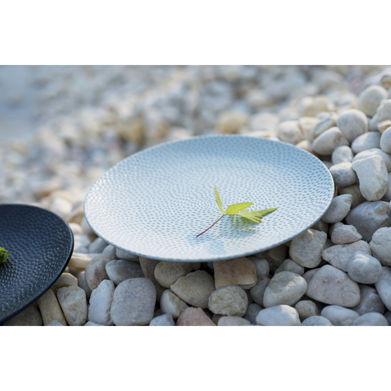 Cobble 8.25" Dessert Plates, Grey
