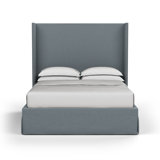 Kaiser Upholstered Wingback Bed