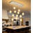 12-Light Rectangular Led Crystal Chandelier-1831539630