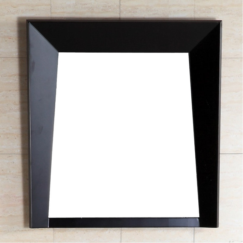 Solid Wood Mirror, 26" H x 24" W