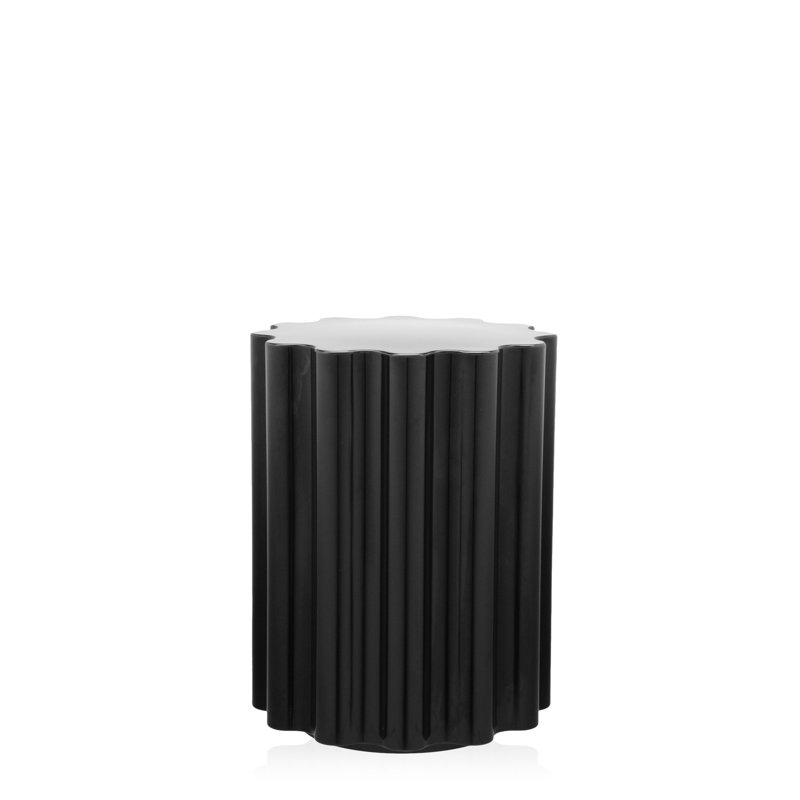 Colonna Accent Stool, Black