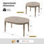 Table de salle à manger extensible Arichabala