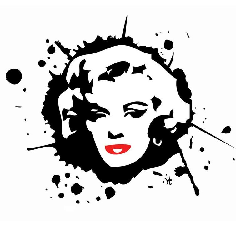 Ivy Bronx Marilyn Monroe X On Canvas by William Cuccio Print | Wayfair