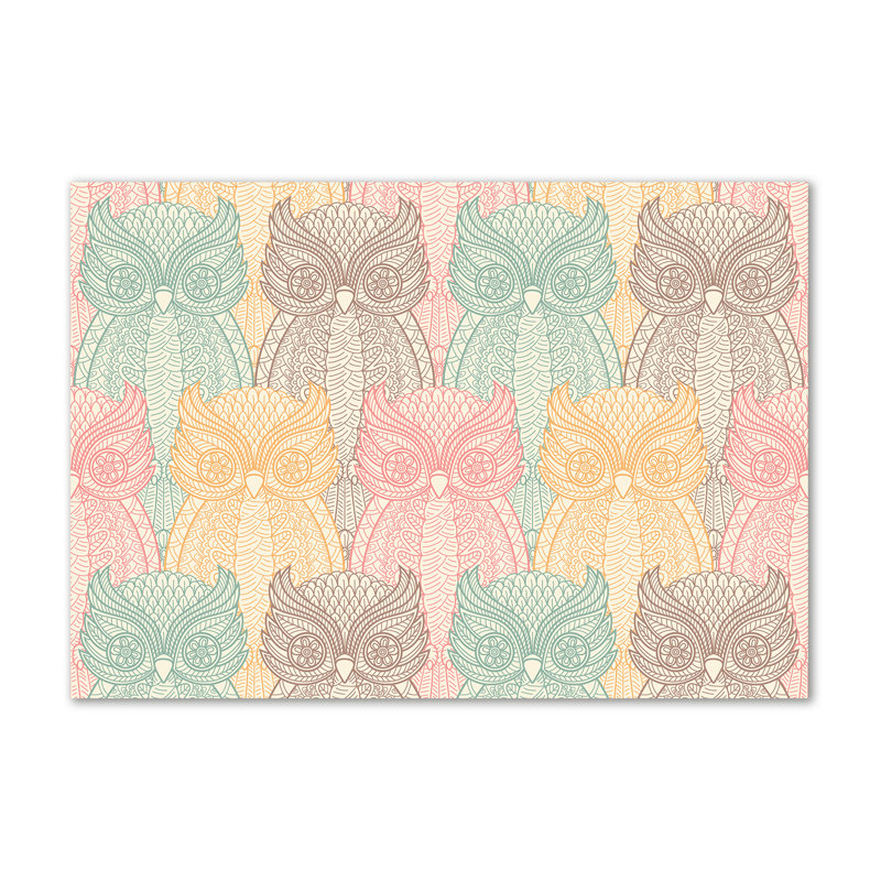 Owls - Wrapped Canvas Print