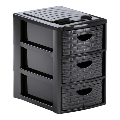 3 Drawer Storage Drawer