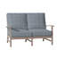 Causeuse en aluminium Charleston - Huître-138126292-62363469-38587847