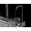 Évier de cuisine Waterfall Smart 32 po, station de travail encastrée, cuve simple en acier inoxydable 16 jauges avec robinet rétractable, laveuse à tasses, passoire, planche à découper, évier multifonction 31,5 po x 17,7 po x 9 po noir-123247038