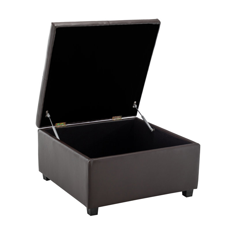 Repose-pieds Hokku Designs Shaylynne, Marron foncé