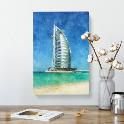 The Burj Al Arab In Dubai Vol.2 - Wrapped Canvas