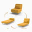 Fauteuil convertible Clarissa-306004097