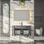 Ensemble de meuble-lavabo simple mural 32 po Sueann-881514061