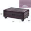 Repose-pieds Revere G305-O, CAPPUCCINO