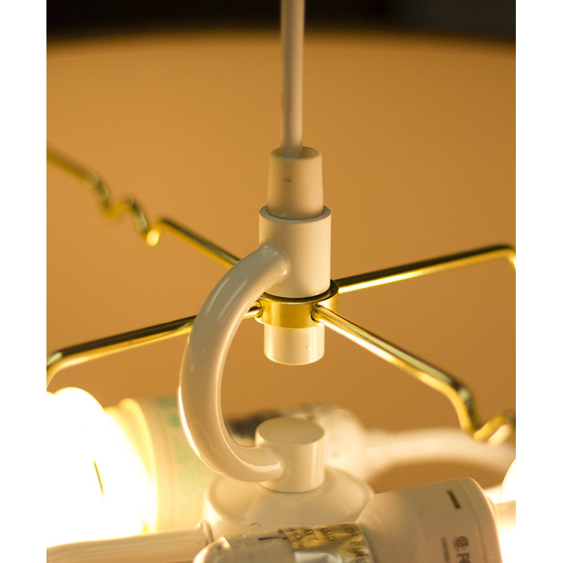 Dov 2 - Light White Unique/Statement Pendant
