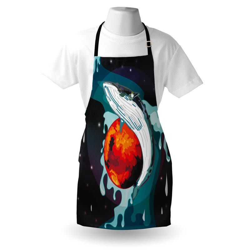 No Pattern Bib Apron