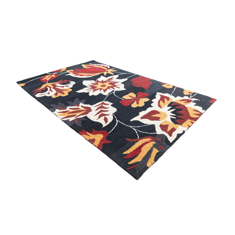 Tapis bleu marine Iverson