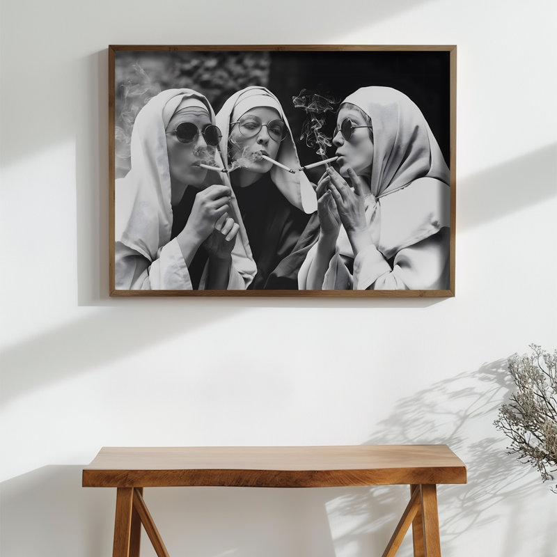 Elegant Decorative Framed MDF Painting, 13.8 x 18.5 x 0.1 inches | 100% MDF with 3 mm Thickness, 100% Pine Wood Frame | UV Printed Artwork for Stylish Home Decor, Perfect for Living Room or Office