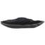 Plateau abstrait en bois de teck Cole and Grey