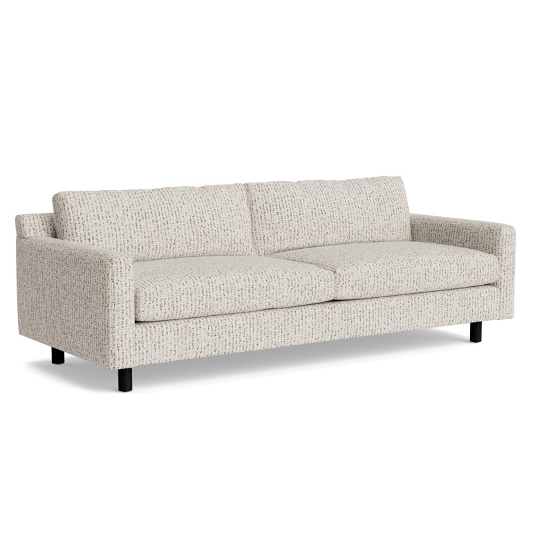 Hunter No Welt 100 Sofa, Marshmallow - Toast, Black
