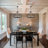 8 - Light Dimmable Drum Chandelier