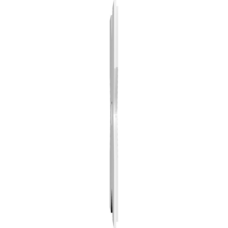 Médaillon de plafond contemporain en PVC de qualité architecturale Titus, H 30 po x l 30 po x P 1 po