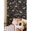 Murale forêt de licorne de nuit mauve-541531903-541531896