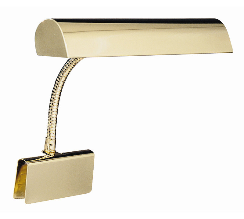 Lampe piano 8,5 po Pennie, Laiton poli