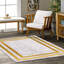 Tapis rectangulaire Yaresli avec envers antidérapant-1305684855
