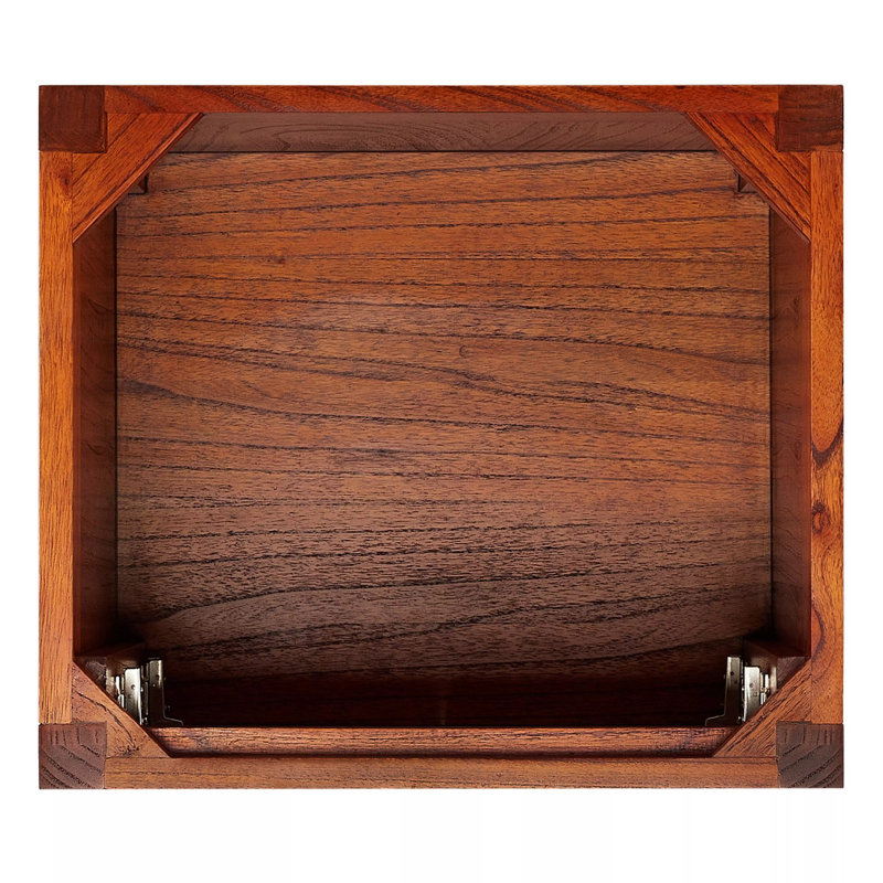 24" Maybeck Vanity - Tinted Oak With Rectangular Undermount Sink, Carrara Marble, Single-Hole Centered
