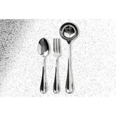 ROMA 3 Piece Stainless Steel Hostess Set
