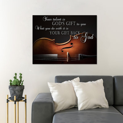 «Value N'applique pas», impression sur toile tendue