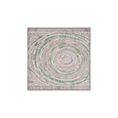 Tapis gris lavable à la machine