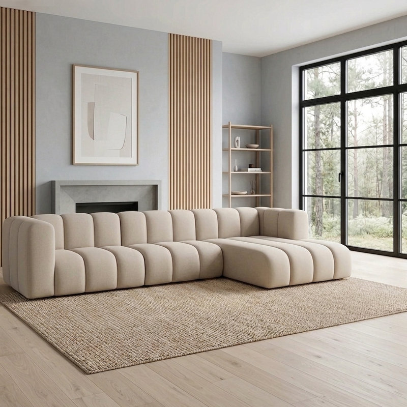 3 Seater Corner Sofa, Right Hand Facing