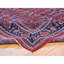 Tapis rouge noué à la main 12 pi 5 po x 12 pi 5 po x 12 pi 5 po Bijou rouge persan antique Bijar XL