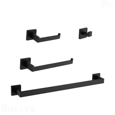 4 - Piece Bathroom Hardware Set