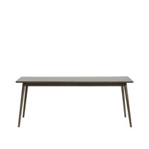 Modrest Calhoun - Modern Smoked Oak Extendable Dining Table