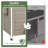 Haiya Wooden Dog House with Porch, Asphalt Roof-898625787-898625764