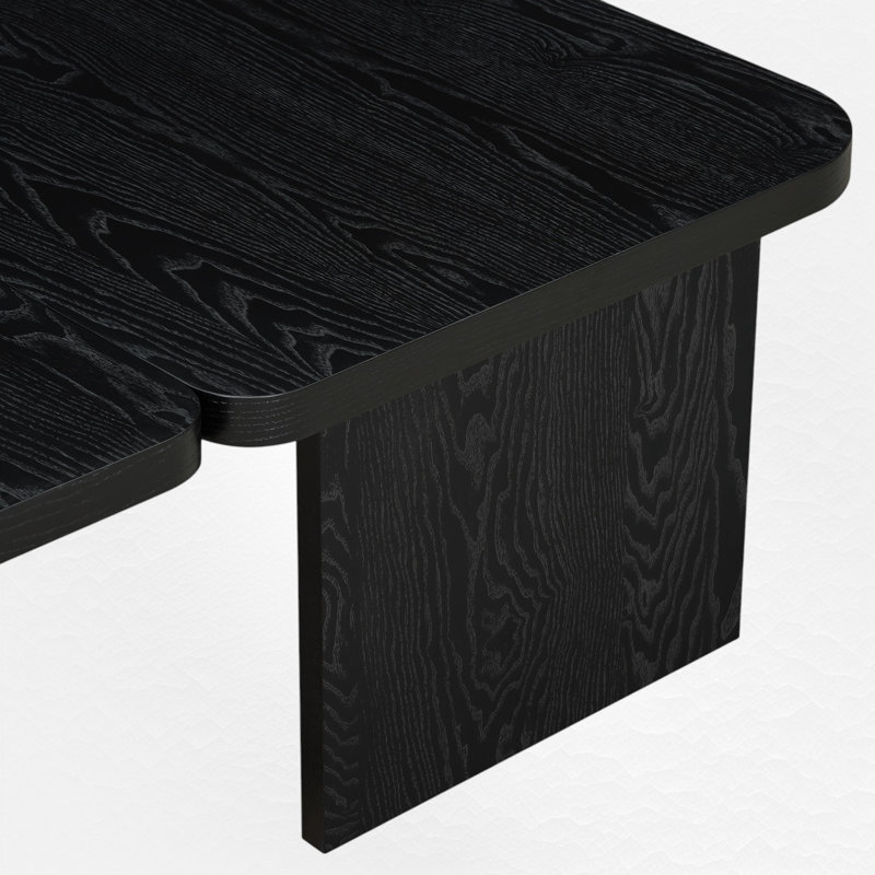 Ensemble de tables basses 2 pièces, Noir, noir, noir, noir